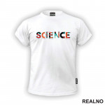 Science - Symbos - Geek - Majica