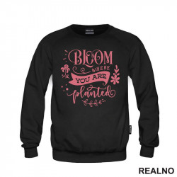 Bloom Where You Are Planted - Pink - Bašta i Cveće - Duks Bloom Where You Are Planted - Pink - Bašta i Cveće - Duks