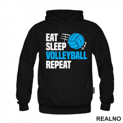 Eat, Sleep, Volleyball, Repeat - Odbojka - Sport - Duks Eat, Sleep, Volleyball, Repeat - Odbojka - Sport - Duks