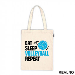 Eat, Sleep, Volleyball, Repeat - Odbojka - Sport - Ceger