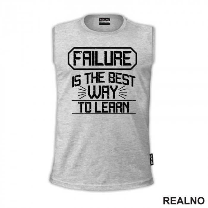 Failure Is The Best Way To Learn - Motivation - Quotes - Majica