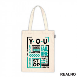 You Learn More From Failure - Motivation - Quotes - Ceger