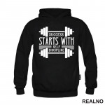 Success Starts With Self Discipline - Trening - Duks Success Starts With Self Discipline - Trening - Duks