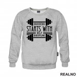 Success Starts With Self Discipline - Trening - Duks Success Starts With Self Discipline - Trening - Duks