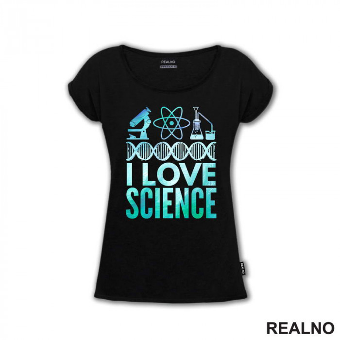 Science-Blue-Universe-Geek-Majica