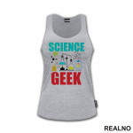 Science - Test Tubes - Geek - Majica