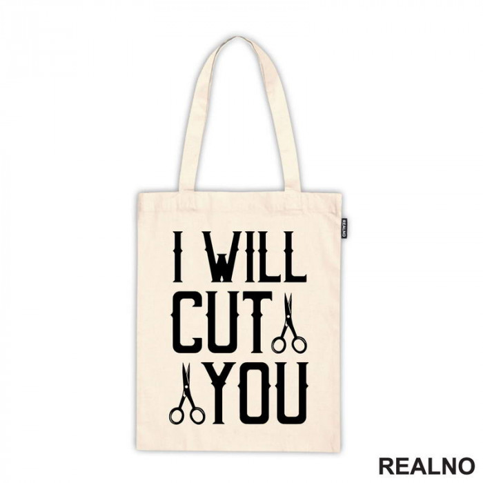 I Will Cut You - Scissors - Frizer - Humor - Ceger