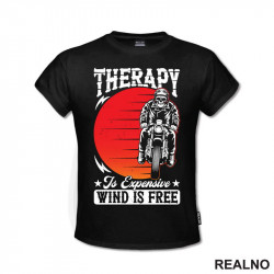 Therapy Is Expensive, Wind Is Free - Motori - Majica