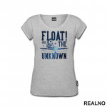 Float! Into The Unknown - Blue - Space - Svemir - Majica