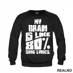 My Brain Is Like 80% Song Lyrics - Music - Duks