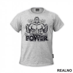 Power - Bodybuilder - Trening - Majica Power - Bodybuilder - Trening - Majica
