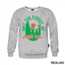 May The Forest Be With You - Green and Orange - Kampovanje - Priroda - Nature - Duks May The Forest Be With You - Green and Orange - Kampovanje - Priroda - Nature - Duks