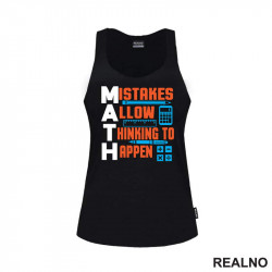 Mistakes Allow Thinking To Happen - Motivation - Quotes - Majica