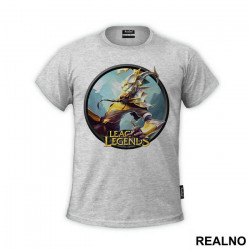 Master Yi - The Wuju Bladesman - Classic Skin - League Of Legends - Majica