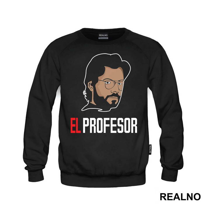 Drawing - El Profesor - The Professor - La Casa de Papel - Money Heist - Duks