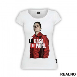 Berlin Portrait Art - La Casa de Papel - Money Heist - Majica