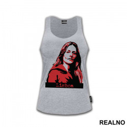 Lisabon - Lisboa - Red And Black - La Casa de Papel - Money Heist - Majica