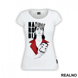 Nairobi Silver Crown - La Casa de Papel - Money Heist - Majica