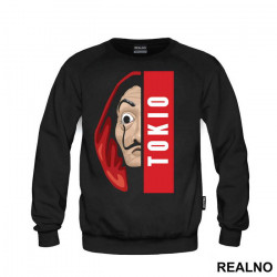 Tokio - Tokyo Half Dali Mask - La Casa de Papel - Money Heist - Duks