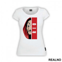 Rio Half Mask - La Casa de Papel - Money Heist - Majica