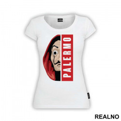 Palermo Half Mask - La Casa de Papel - Money Heist - Majica