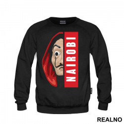 Nairobi Half Mask - La Casa de Papel - Money Heist - Duks