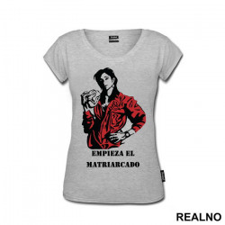 Empieza El Matriarcado Illustration - Nairobi - La Casa de Papel - Money Heist - Majica