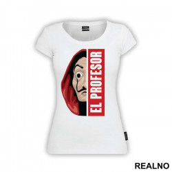 El Profesor - The Professor - La Casa de Papel - Money Heist - Majica