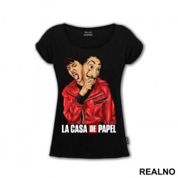 Tokyo - Tokio Portrait With A Mask - La Casa de Papel - Money Heist - Majica