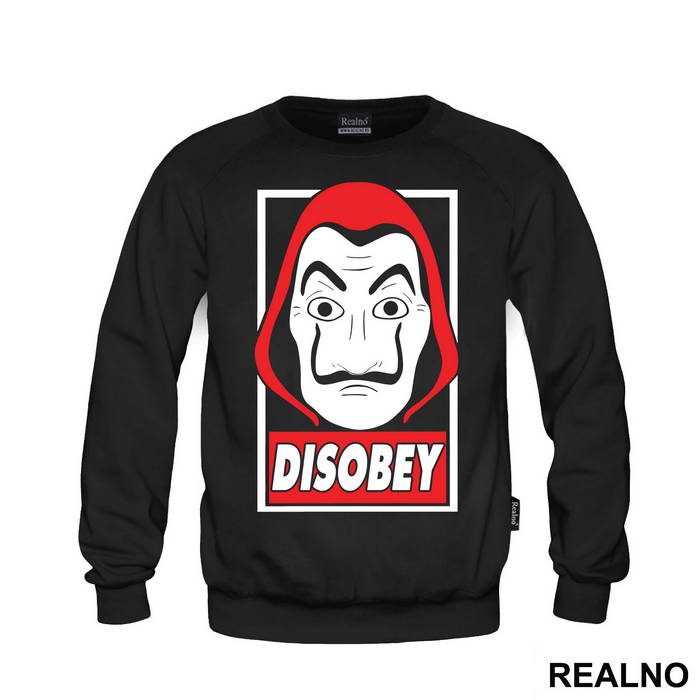 Disobey Mask - La Casa de Papel - Money Heist - Duks