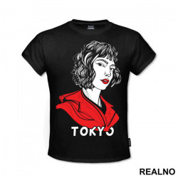 Tokyo - Tokio Face - La Casa de Papel - Money Heist - Majica