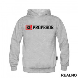 El Profesor - The Professor Red Square - La Casa de Papel - Money Heist - Duks El Profesor - The Professor Red Square - La Casa de Papel - Money Heist - Duks