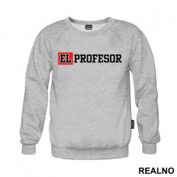 El Profesor - The Professor Red Square - La Casa de Papel - Money Heist - Duks El Profesor - The Professor Red Square - La Casa de Papel - Money Heist - Duks