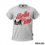 Bella Ciao Characters Silhouette - La Casa de Papel - Money Heist - Majica