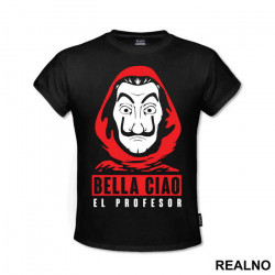 Red Hood Bella Ciao El Profesor - The Professor - La Casa de Papel - Money Heist - Majica