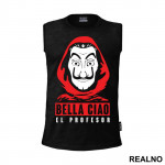 Red Hood Bella Ciao El Profesor - The Professor - La Casa de Papel - Money Heist - Majica