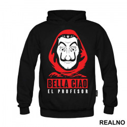 Red Hood Bella Ciao El Profesor - The Professor - La Casa de Papel - Money Heist - Duks