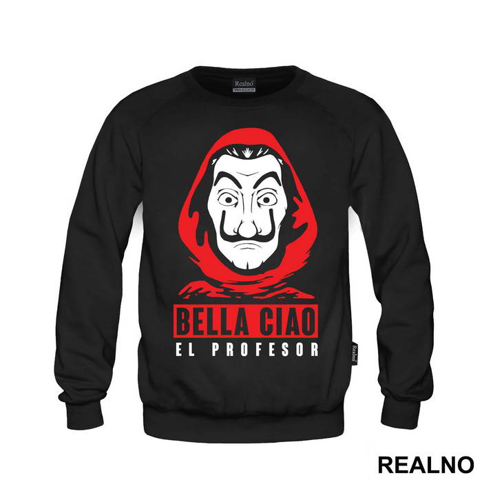 Red Hood Bella Ciao El Profesor - The Professor - La Casa de Papel - Money Heist - Duks
