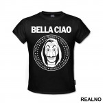 Bella Ciao - Ramones Circle Stars - La Casa de Papel - Money Heist - Majica
