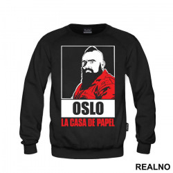 Oslo Red Suit - La Casa de Papel - Money Heist - Duks