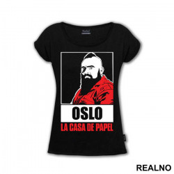 Oslo Red Suit - La Casa de Papel - Money Heist - Majica