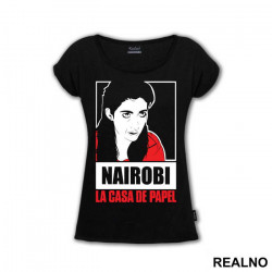 Nairobi Red Suit - La Casa de Papel - Money Heist - Majica