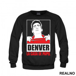 Denver Red Suit - La Casa de Papel - Money Heist - Duks