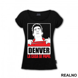 Denver Red Suit - La Casa de Papel - Money Heist - Majica