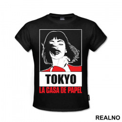 Tokyo - Tokio Red Suit - La Casa de Papel - Money Heist - Majica