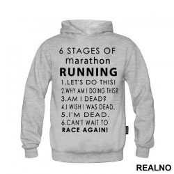 6 Stages Of Marathon Running - Trčanje - Running - Duks