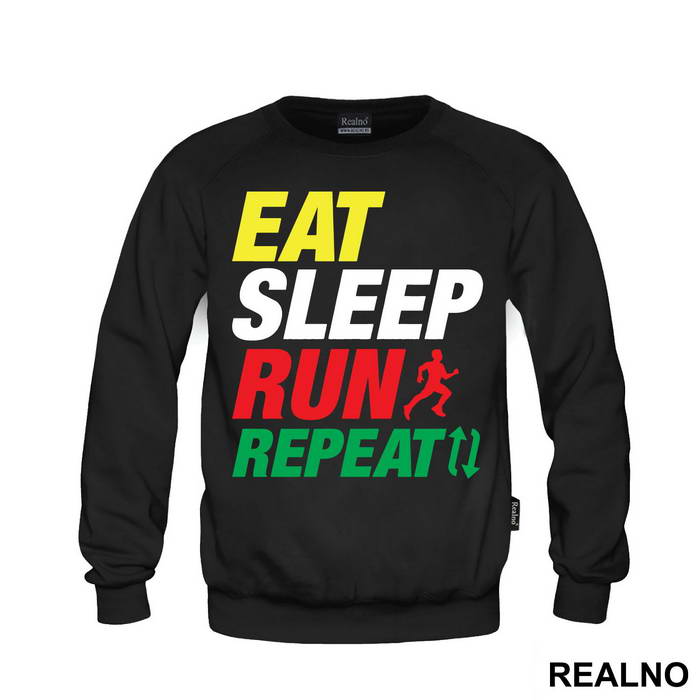Eat, Sleep, Run, Repeat - Trčanje - Running - Duks