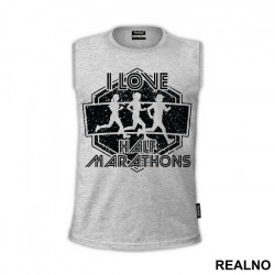 I Love Half Marathons - Trčanje - Running - Majica