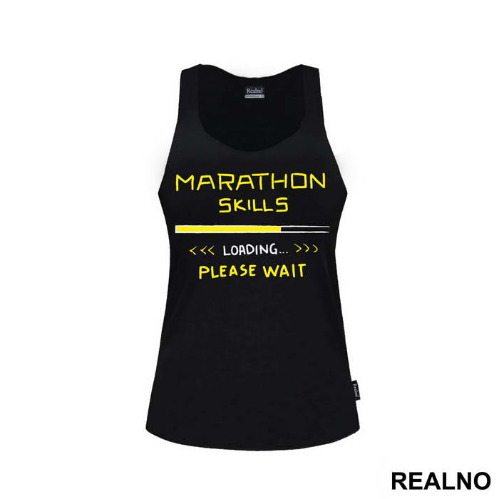 Marathon Skills - Loading - Please Wait - Trčanje - Running - Majica