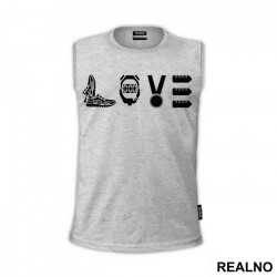 Love - Trčanje - Running - Majica Love - Trčanje - Running - Majica